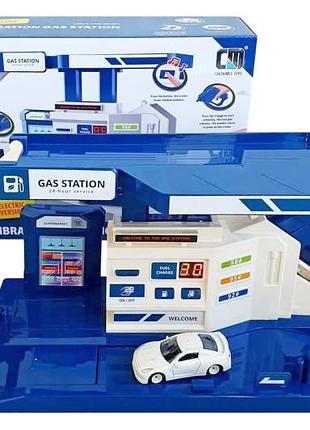 Паркинг cm559-22l на батарейках, свет, звук, в коробке 30*10*21,5 см