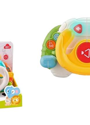 Руль музыкальный 503-17a на батарейках, в коробке р.17.2x7.9x18 см yg toys