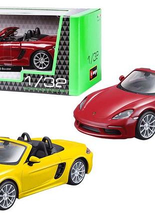 Машина 18-43049 "porsche 718 boxter" 1:32 bburago