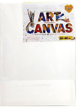 Полотно для малювання ac-30х40 "art canvas" р.30x40 см. danko