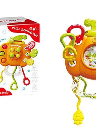 Погремушка 52052 "тягучка" в коробке р.11x6x13,5 см yg toys