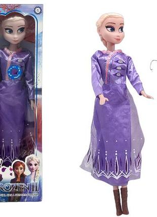 Кукла "frozen" озвучена, 2 вида, в коробке yb022a6 р.56*8*16см
