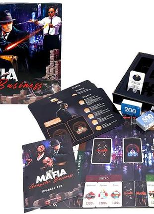 Настольная игра maf-03-01u "mafia. gangster business. premium" danko