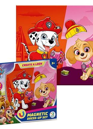 Магнитная игра 200699 "одевалка щенячий патруль. маршал и скай" dodo