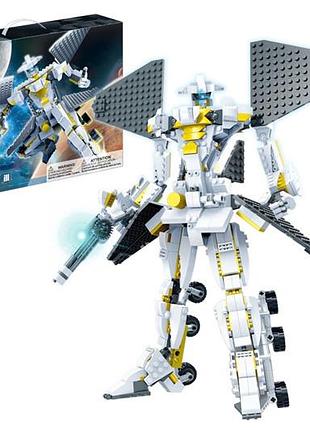 Конструктор-трансформер "mech 3" самурай (567 елм. ) et710 / banbao