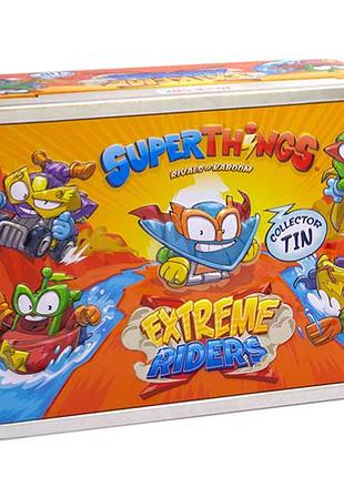 Набор superthings серии rivals of kaboom - экстремальные гонщики (5 эксклюзивных фигурок)