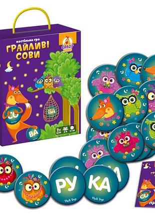 Настольная игра "crazy koko. игривые совы" vt8033-08 vladitoys