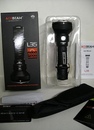Фонарь acebeam l35 cree xhp70.2 5000k тактический