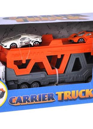 Автовоз 2014-4p с машинками в коробке р.31x15x10см yg toys