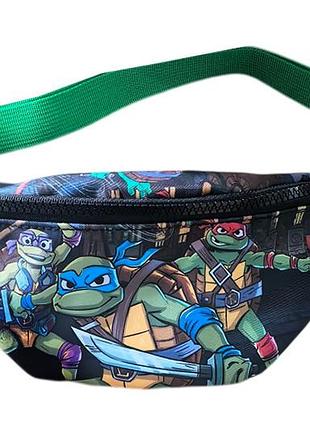 Сумка бананка tmnt 24*11 см. kh78/001l
