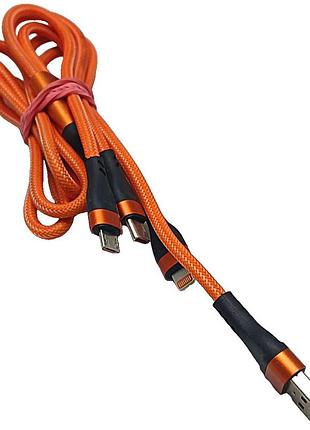 Кабель разъем б/у кабель usb 3в1
