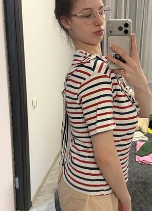Футболка з акцентом zara