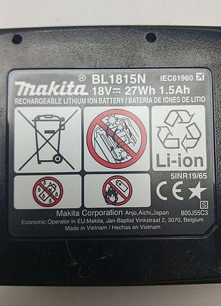 Б/у makita bl1815n 8