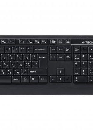 Комплект клавиатура+мышка a4tech fg1012 (black) fstyler, беспроводной, цвет черный