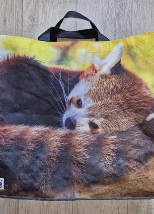 Экосумка шоппер wwf красная панда