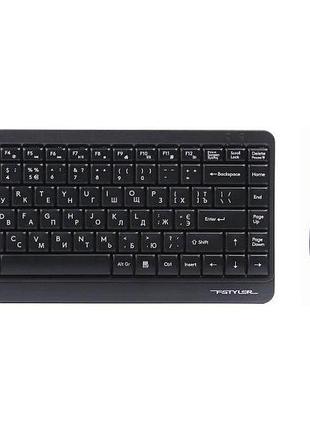 Комплект клавиатура+мышка a4tech fg1112 (black) fstyler, беспроводной, черный цвет