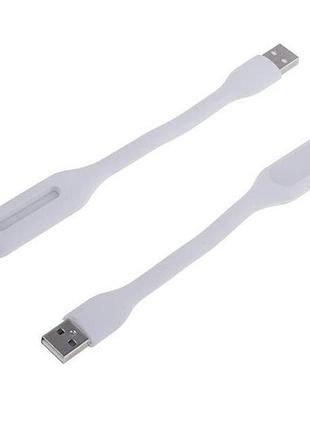 Портативний гнучкий led usb світильник white top shop ua_