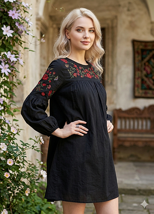 Сукня вишиванка zara m