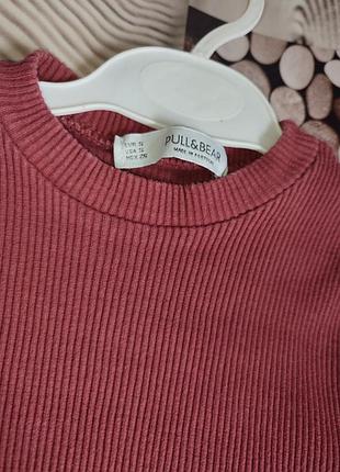Стильний светр в рубчик pull&amp;bear 4