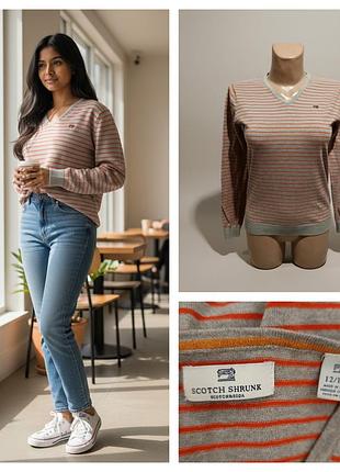 Scotch soda, бавовняний лонг у смужку на 12 років (152 см)