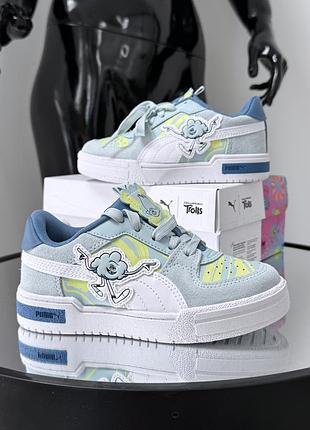 Крутые тематические кроссовки puma x trolls