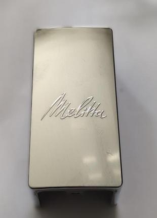 Накладка хромована диспенсера для кавомашини melitta caffeo solo e 950-201(товар вживаний)
