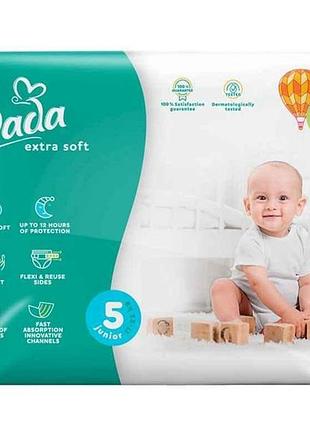 Пiдгузки extra soft 5 junior (11-25кг) 39шт тм dada