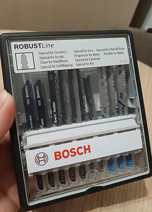Набір пилок для електролобзика bosch robust line