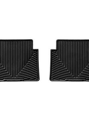 Коврики в салон mercedes-benz e-class w211/cls-class 2003-2010, задние, черные, weathertech w105