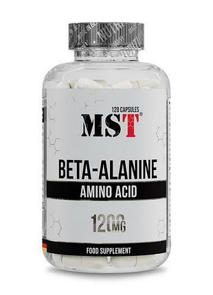 Аминокислоты бета-аланин mst beta-alanine 1200 - 120 капсул(49900107)