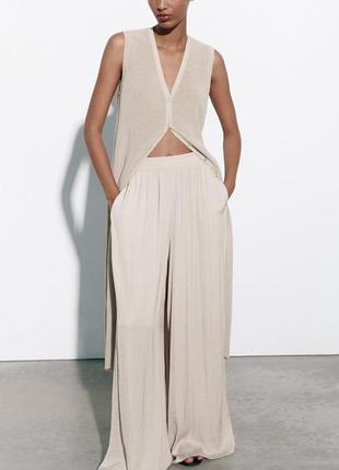 Легкие летние брюки zara