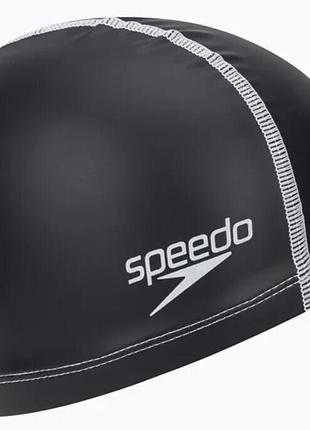 Універсальна дитяча шапочка для плавання speedo pace cap ju чорна