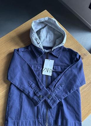 Джинсовий бомбер zara