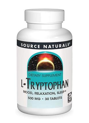 L-tryptophan 500 mg - 30 tabs