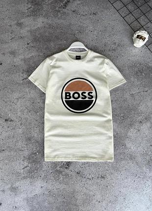 Стильная мужская футболка hugo boss/качественная футболка хуго босс на каждый день