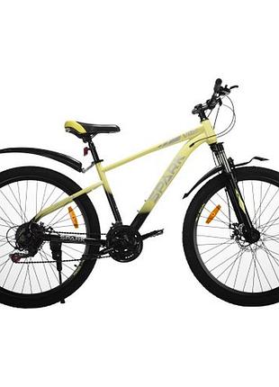 Велосипед spark vibe (колеса – 27,5", стальная рама – 17") лаймовый с черным