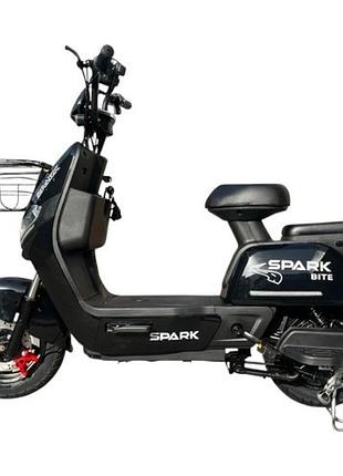 Велосипед з електромотором spark bite 60v/1000w/20ah 14" чорний