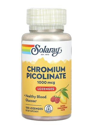 Chromium picolinate 1000mcg - 100 lozenges lemon-raspberry