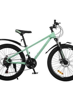 Велосипед spark hold (колеса – 24", стальная рама – 12") мятный