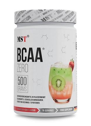 Аминокислоты mst bcaa zero 500 грамм (без сахара)клубника-киви(3561800)