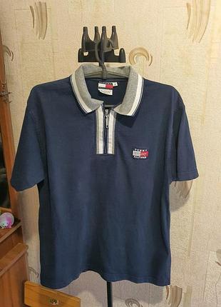 Вінтажну поло tommy hilfiger. m. розмір.