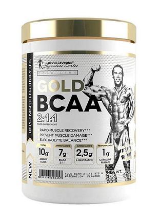 Амінокислоти kevin levrone gold bcaa 2:1:1 375 грамів драгон фрукт (9837565)