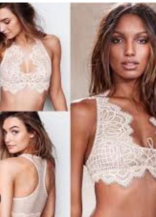 Бюстгальтер-бралет victoria's secret dream angels, мереживний.
