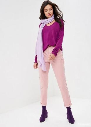 Кашеміровий шовковий светр, джемпер пуловер massimo dutti,100% кашемір