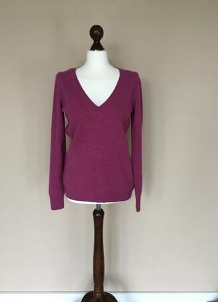 Кашемировый шелковый свитер джемпер пуловер massimo dutti,100% кашемир3 фото