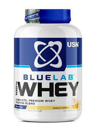 Сироватковий протеїн usn blue lab 100% whey premium protein 2 кг ваніль (4377044)
