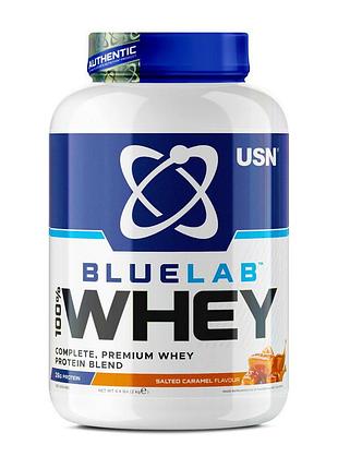 Сироватковий протеїн usn blue lab 100% whey premium protein 2 кг солона карамель (4377044)