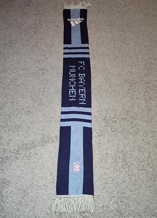 Фанатский футбольный шарф fc bayern münchen (adidas). бавария, бавария