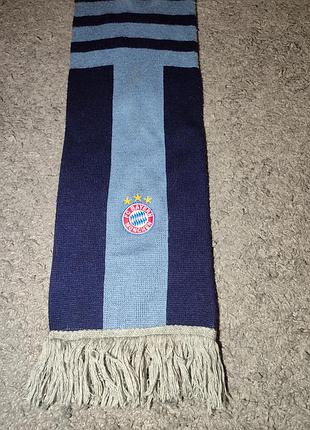 Фанатський футбольний шарф fc bayern münchen (adidas). баварія, бавария