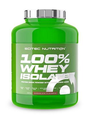 Протеїн scitec nutrition 100% whey protein isolate 1.8 кг полуниця (442244)